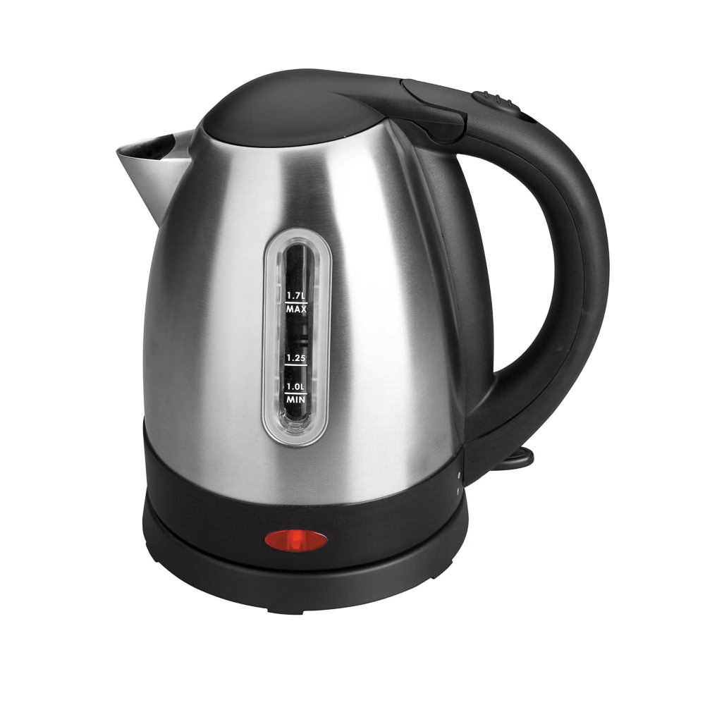 Lacor 69277 - Hervidor Agua eléctrico, 1.7 Litros, 2400W, Acero Inoxidable | En acero inoxidable, para un uso práctico y profesional en cocina; con 1,7 L de capacidad, práctico y fácil de guardar