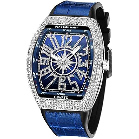 FANMIS Men's Skull Big Face Watch Cover