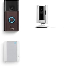 [50% off] Ring Battery Doorbell with Ring Indoor Cam 2nd Gen and Ring Chime