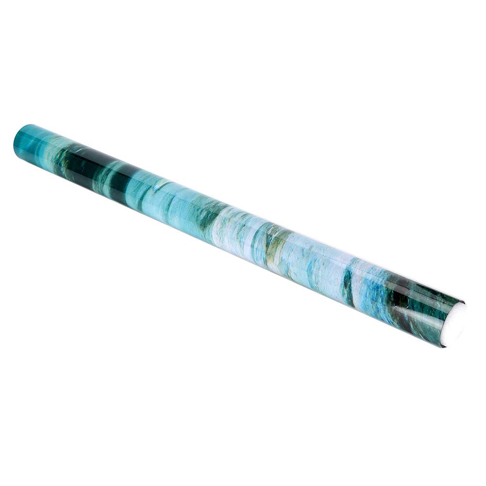 Ymiko Aquarium Background, PVC Adhesive Seabed Rock Pattern Aquarium Background Poster Sticker Terrarium Fish Box Decoration Decorations for (61 * 30cm)