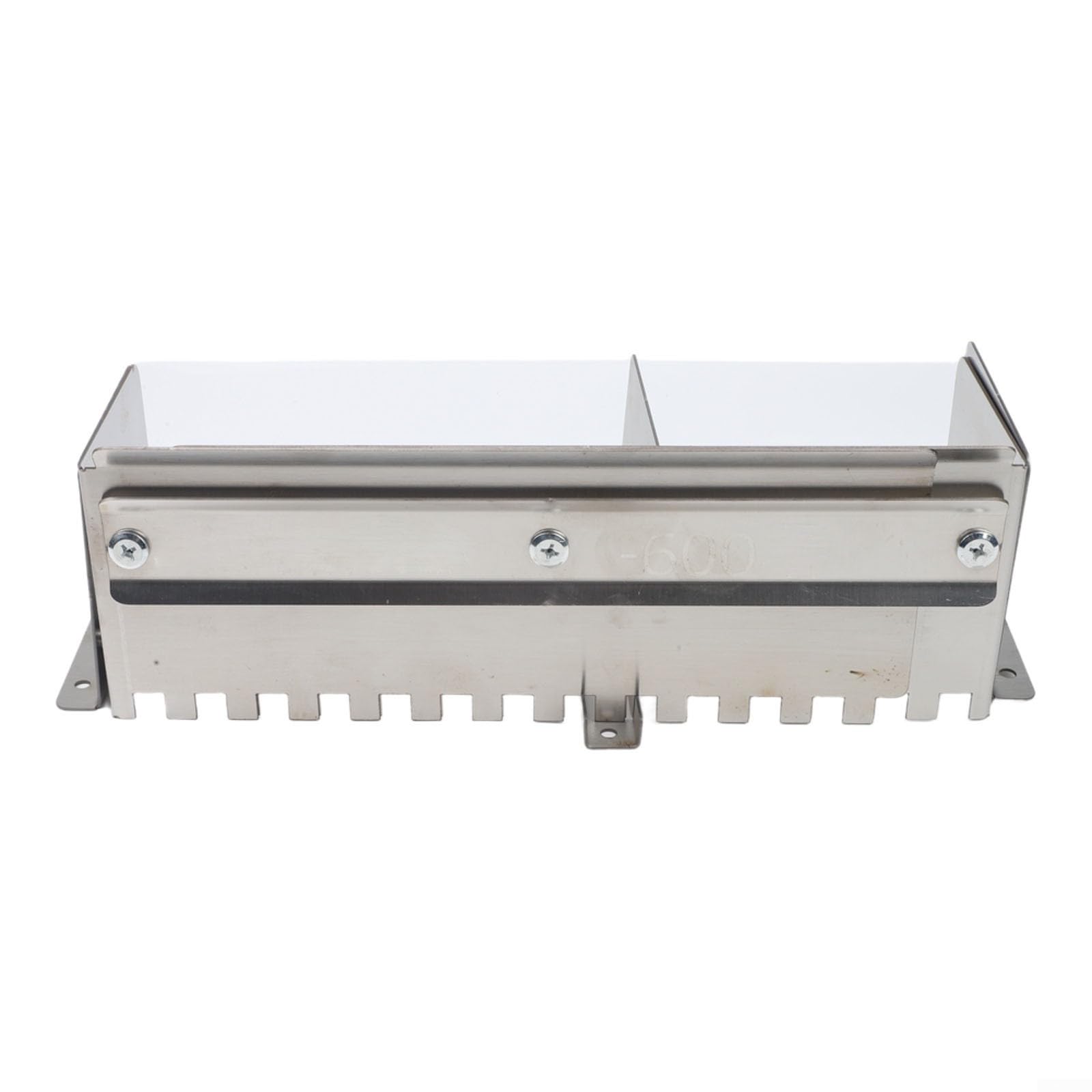 Paleta ajustable con muescas de acero inoxidable resistente para azulejos, herramienta para aplicación de lechada, colocación de suelo, construcción profesional, 30 cm (B)