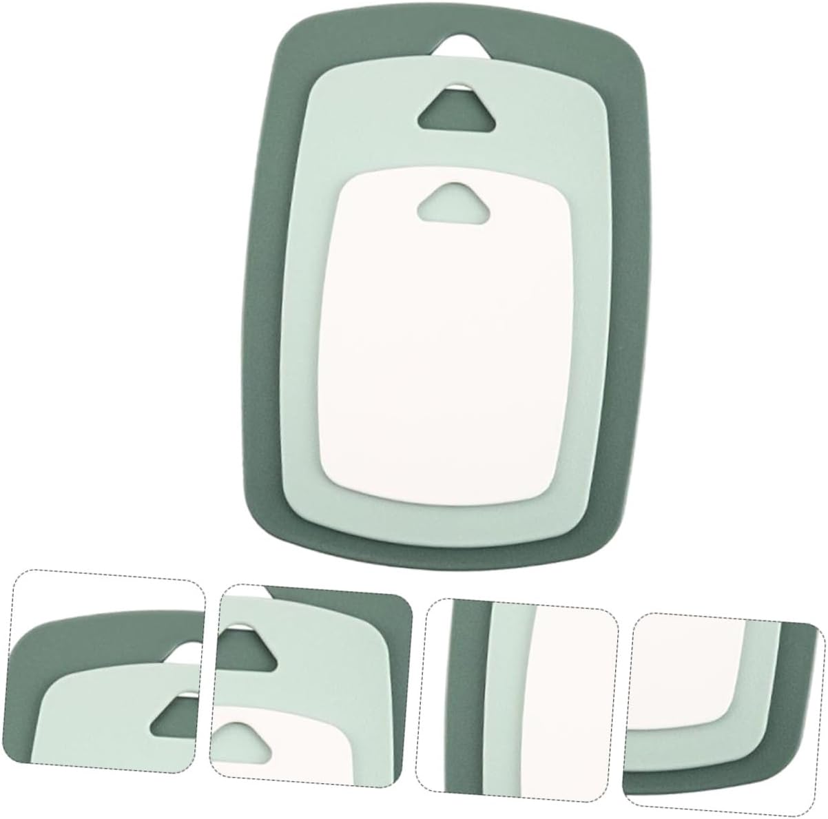Cutting Boards Double Sided Chopping Boards Pp Kitchen Chopping Fruit Vegetable Assorted