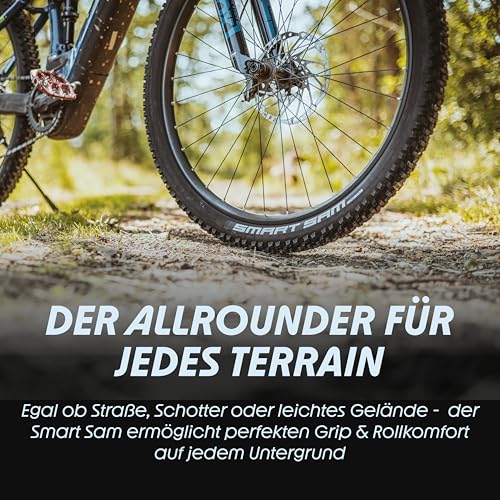 Schwalbe Smart Sam MTB Fahrradreifen – Allround-Reifen mit ADDIX, SBC oder Black’n’Roll Compound – für Straße, Schotter & Gelände… – Ansicht 3