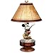 Disney Mickey Mouse Lamp with Spinning Animation Base and Silhouette Shade by The Bradford Exchange