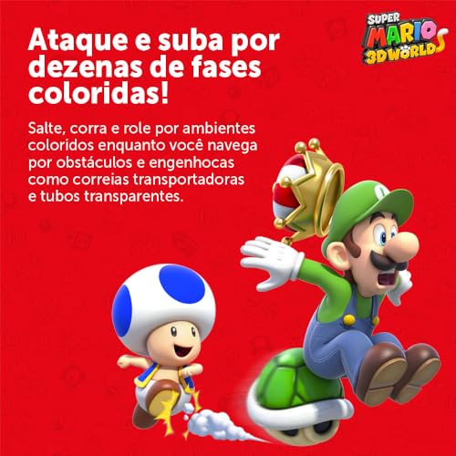 Nintendo, Jogo, Super Mario 3D World + Bowser's Fury, Nintendo Switch, Multijogador Disponível