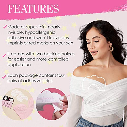 Hollywood Fashion Secrets Breast Lift Tape (Clear), 1-Pack #TOP5