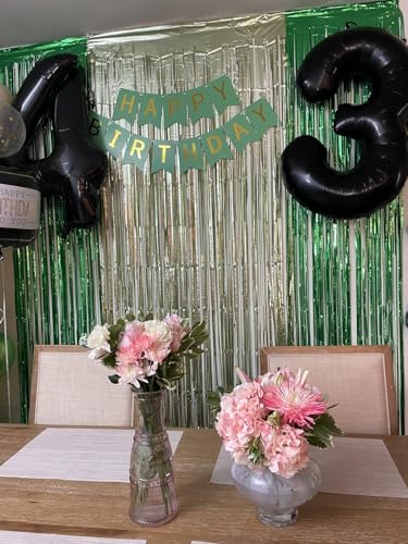 Image of Number Balloons 24 Balloon Black for 24 42 Birthday Party Decoration, 40 in | Saturated Color, Large 40 inch, With Inflation Straw & Hanging Holes, Great for Men's Birthday, Gothic Theme Party, Halloween