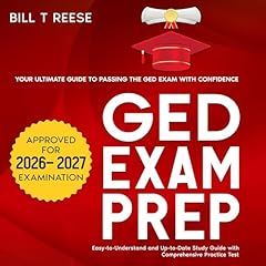 GED Exam Prep 2026-2027 Audiolibro Por Bill T Reese arte de portada