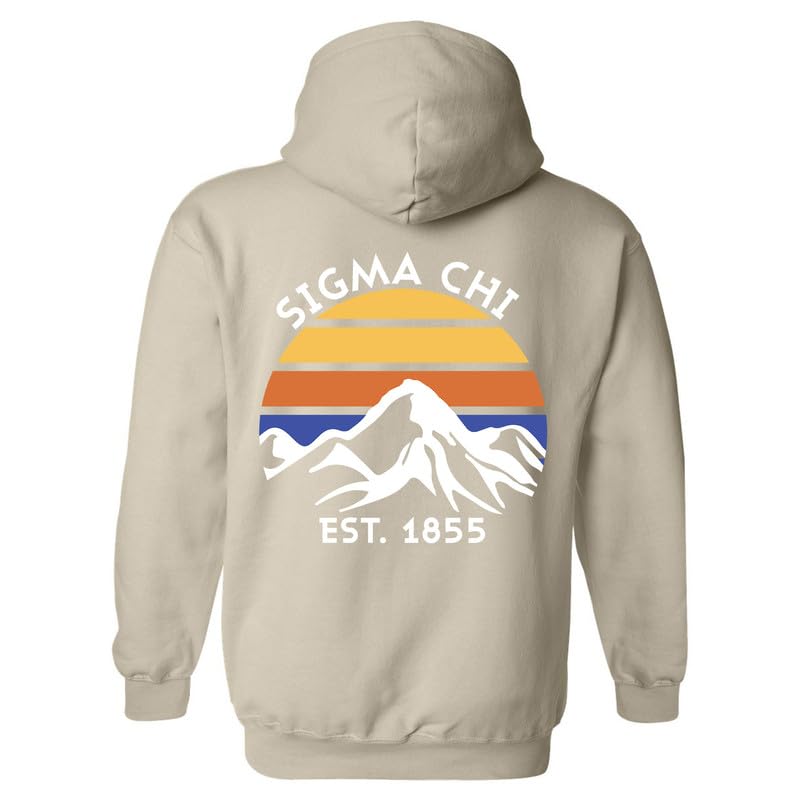 Sigma Chi Hoodie - Sigma Chi White Mountains Sweatshirt