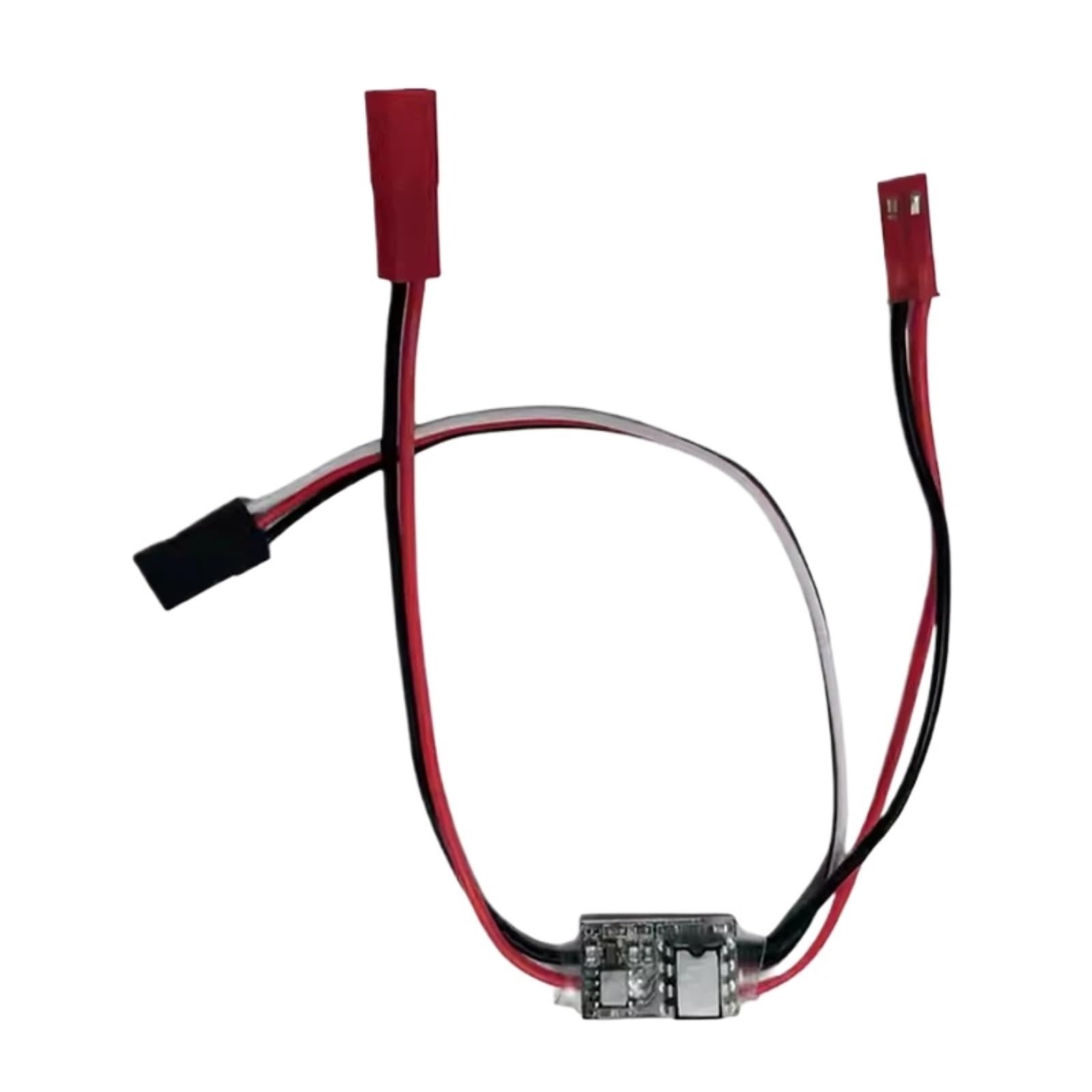Per 1PCS 3.2-6.5V 1S 7A Bidirezionale Spazzolato ESC Micro Regolatore Velocità Senza Freno RC Auto Modificata Sostituzione Fuoristrada Veicolo ESC RC