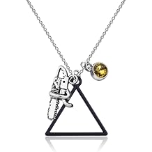 MAOFAED Japan Anime Inspired Gift, Mini Chainsaw Pendant Necklace for Fans,Anime Lover Gift, Manga Jewelrym Cosplay Jewelry sawNecklace