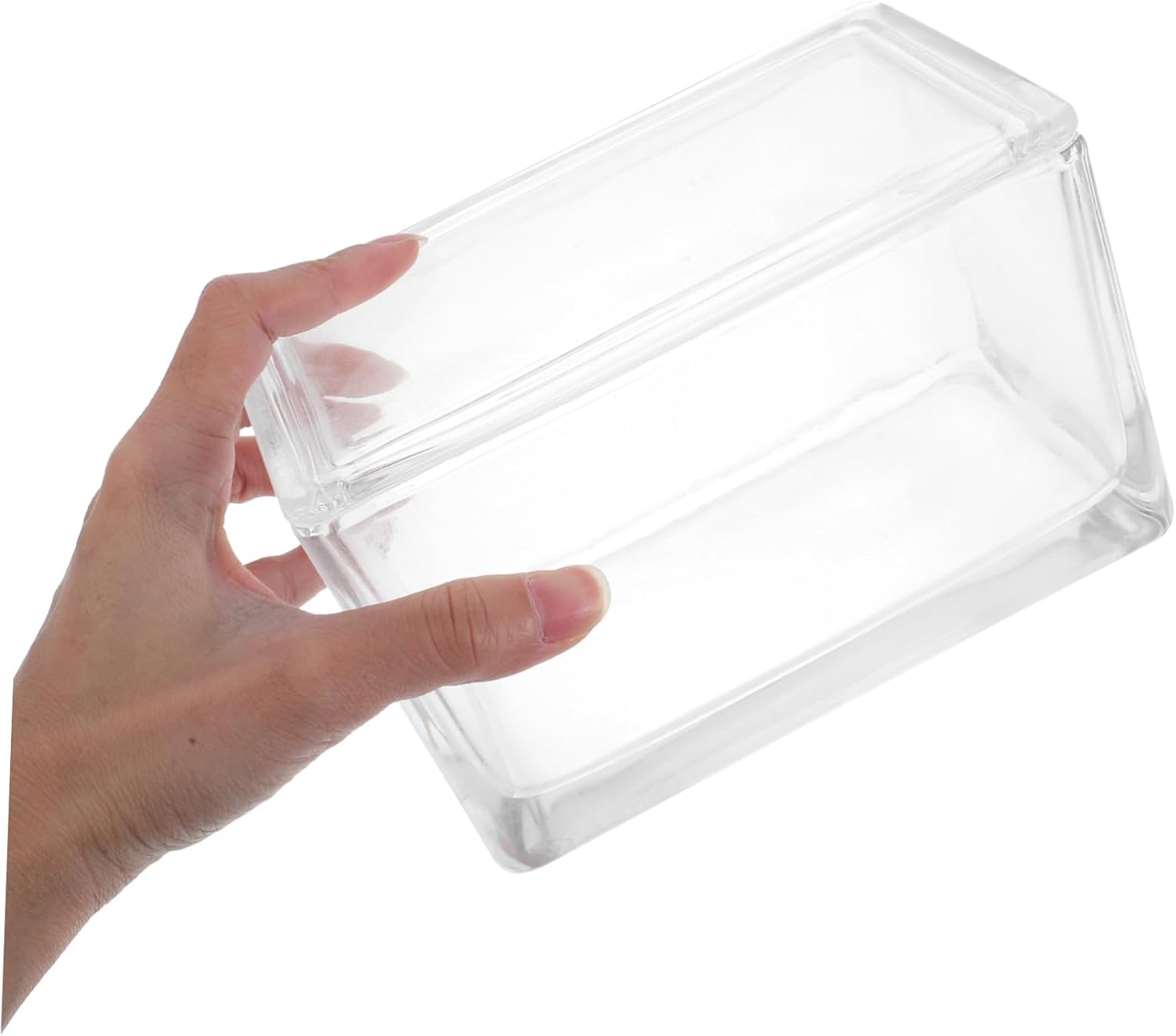 High Precision Glass Dyeing Jar for Microscope Slides Slide Capacity Transparent Staining Case for Laboratory Use Dual Orientation for Vertical Horizontal Applications Practical