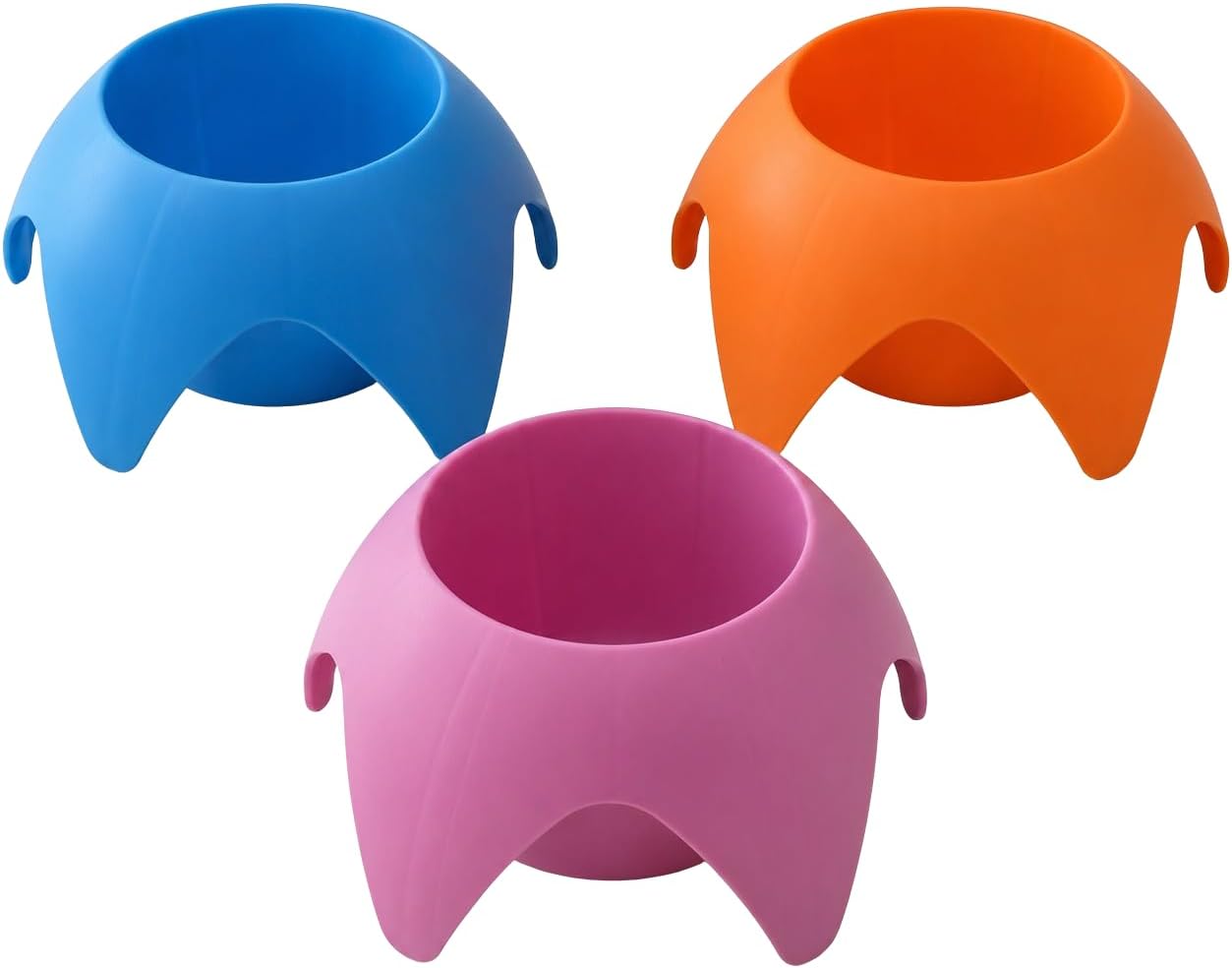 3-Pack Sand Cup Holders for Beach, Drink Coasters for Outdoor Use
