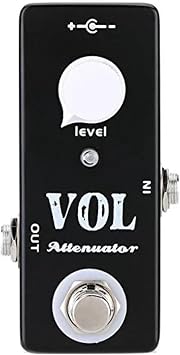 VOL Effects Processors ATTENUATOR Distortion Guitar Pedal Footswitch Electric Guitar Bass Passive Full Metal Shell
