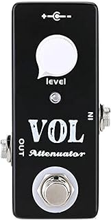 Effects Processors VOL ATTENUATOR Distortion Guitar Pedal Footswitch Electric Guitar Bass Passive Full Metal Shell