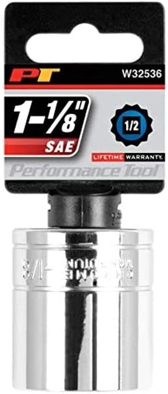 Soquete de Impacto Performance Tool W32538 1/2 pol. 30,2 mm 12 Pontos