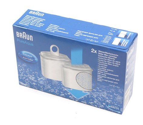 Cartouche Kwf2 Bbraun AromaPassion Kf570 filtre eau cafetière pack 2