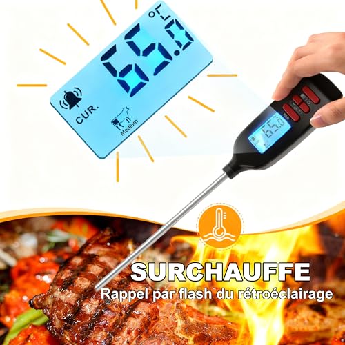 Thermomètre numérique de cuisine Antonki