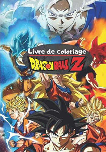 Livre de coloriage Dragon Ball Z: Livre à colorier pour Enfants et Adultes avec 50 images HD de SAN Francais PDF