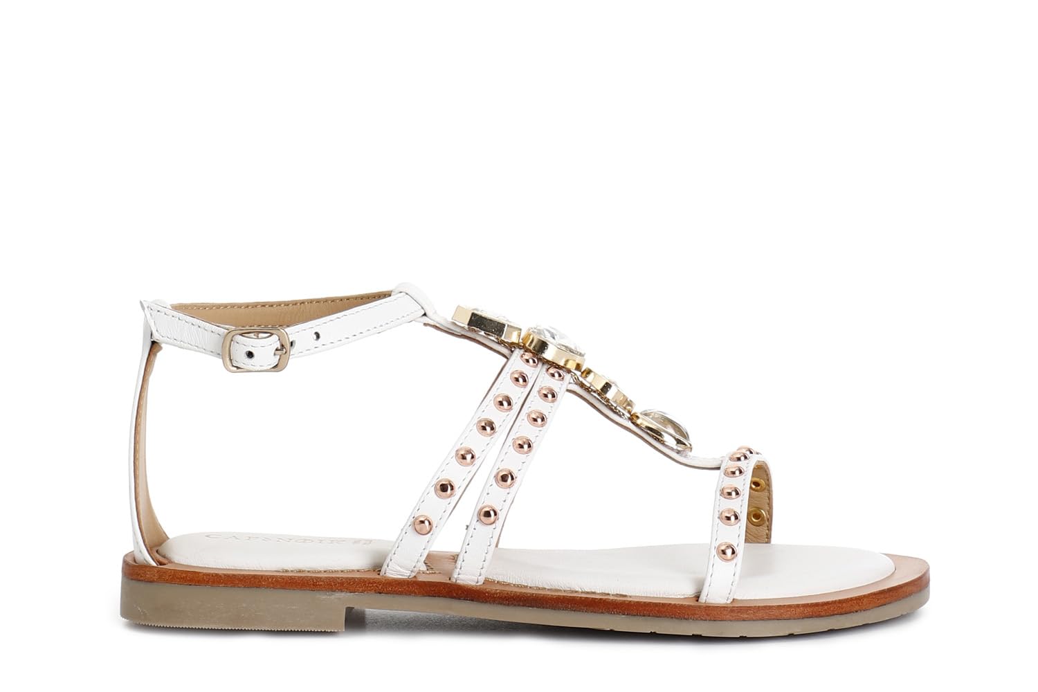 CAFèNOIR - Sandali A t In Nappa Con Accessorio, Da Donna