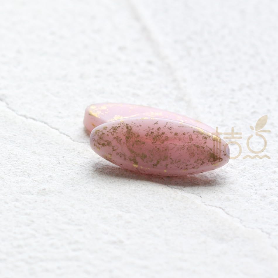 Pauw bloem patroon kralen 2/4 stuks 20 * 8 mm glaskralen voor sieraden maken armband ketting oorbellen kristal doe-het-zelf kralen voor knutselen