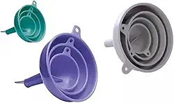 Kit Funil Pequeno Médio Grande Extra Grande 4 Peças