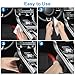 SUNJOYCO 2PCS Car Knee Cushion Pads, Knee Leg Elbow Cushion Pad, Door Armrest Protective Pad for Cars Trucks SUVs (Black)