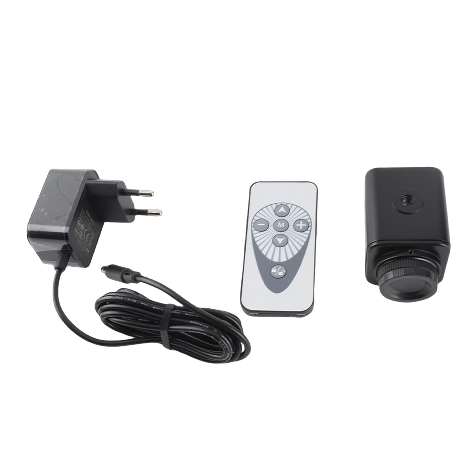 Akozon Microscopio Cámaras industriales HD 1080p HDMI 1/3 "60F / S Cámara para microscopio de Video Industrial Lente C-Mount(EU)