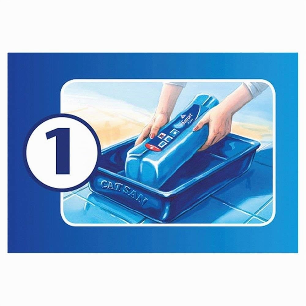 Catsan - Smart Pack - Lettiera per gatti non agglomerante, 6 confezioni con 12 confezioni da 48 l