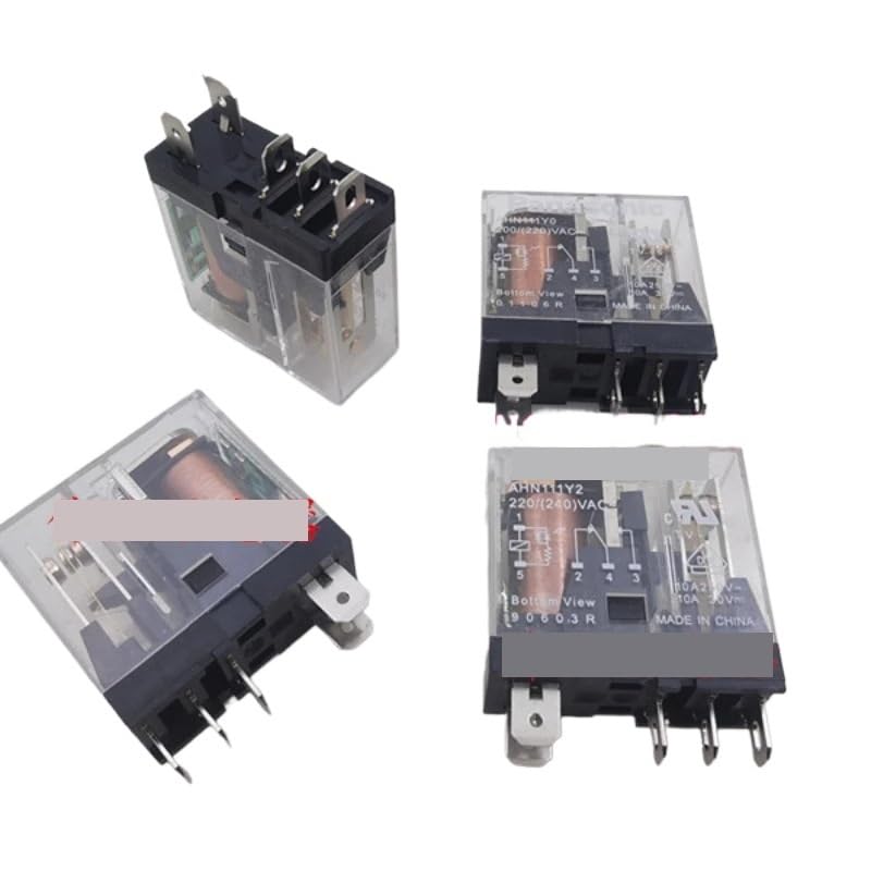 Relé AHN111Y2 220 240VAC conmutador de 5 pines para automatización