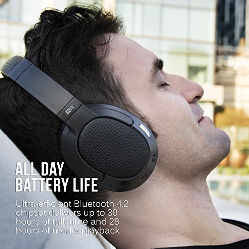 Mee Audio Matrix Cinema Bluetooth Wireless Headphones With Aptx Low Latency And Cinemaear Audio Enhancement For Clearer Sound In Tv Shows And Movies (Renewed) #TOP2
