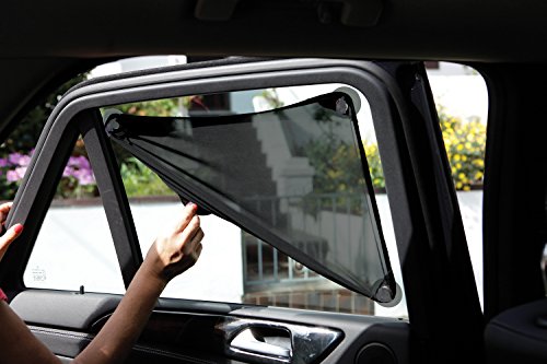 Dreambaby Adjusta-Car Stretch-It Shape-It Fit-It Door Window Sun Visor Cover Screen Shade Cling Uv Ray Protection (2 Pack) #TOP2