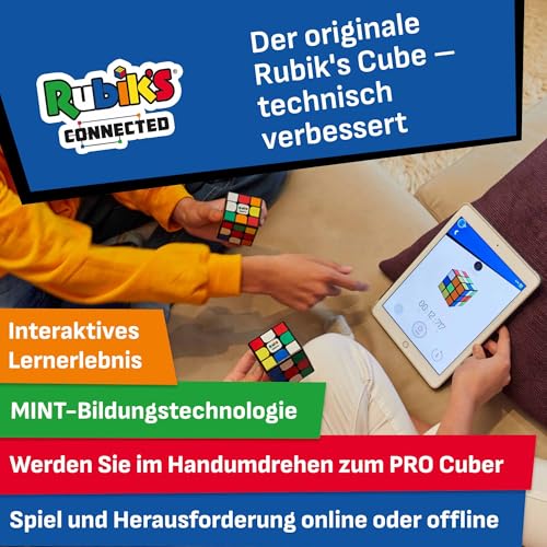 Der Originale Rubik's Connected. Smarter 3x3-Zauberwürfel mit Bluetooth-App – Ansicht 3