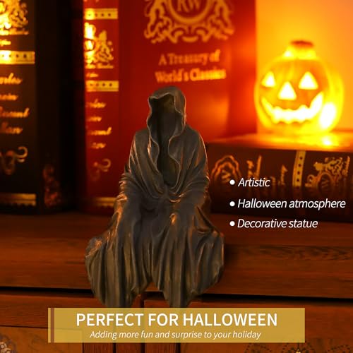 Joogour W39 Tabletop Gothic Decor Mysterious Grim Reaper Statue thumb #2