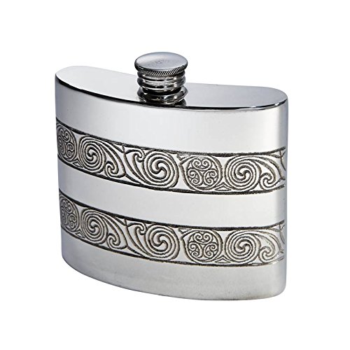Image of Wentworth Pewter Kells Pewter Kidney Hip Flask