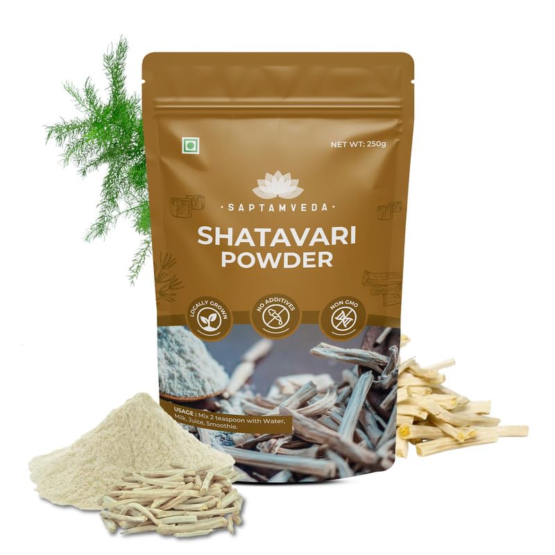 Premium Shatavari Powder, 250 Gm (Pack of 1)