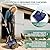 US Patent Pending 12-Inch 2-in-1 Chicken Poop Scooper & Rake,3-Shape Sifting Holes Chicken Coop Rake?Stainless Steel Handle ?20–61"?– Litter Scooper & Sand Sifting Shovel for Chicken Coops?Blue?