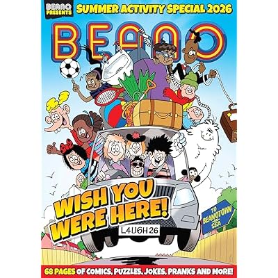 Beano Summer Activity Special 2026 &ndash; 68 pages of comics, chaos & summer fun!