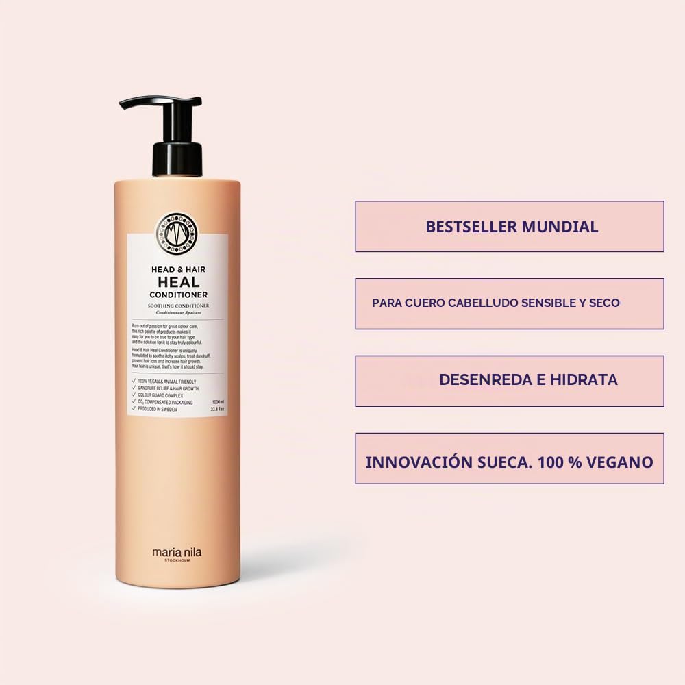Maria Nila Head & Hair Heal Acondicionador para Cuero Cabelludo Sano