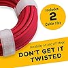 GLS Audio XLR Cable – 25ft Male to Female XLR Microphone Cable 6-Pack - Balanced Mic Cables - Multicoloured #5