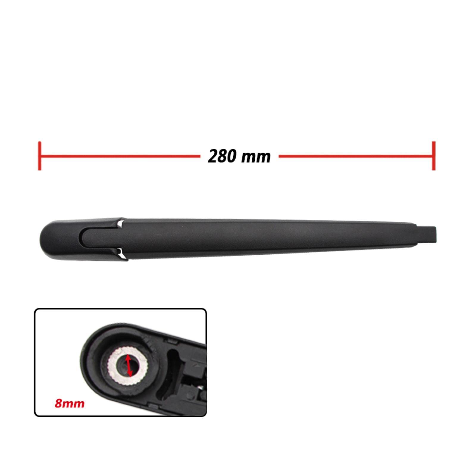 Tergicristallo Posteriore per Mazda 6 2003-2008 310mm spazzole tergicristallo Posteriore per Auto e Braccio tergicristallo Posteriore Accessori per Auto