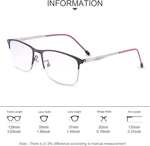 Miniatura 5 de Transición Fotocrómica Multifocus Bisagra de resorte Gafas de lectura progresiva Gafas de sol anti luz azul Lectores UV