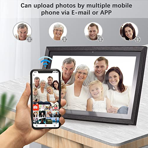 18,5 polegadas grande wifi moldura digital nuvem moldura digital montável na parede 1920 * 1080 ips