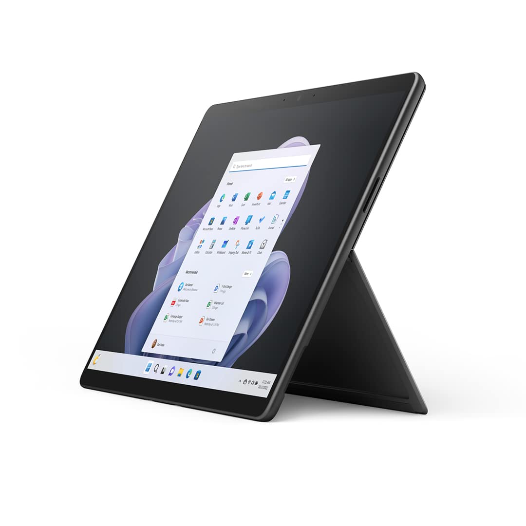 Microsoft Surface Pro 9 - 13" - Alimentazione per Intel Evo, 12º gen Intel Core i7,16GB, 256GB con Iris Xe graphics - Windows 11, Grafite