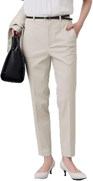 Amazon | [アンタイトル] フルレングスパンツ 【夏スーツ/UV/洗える  