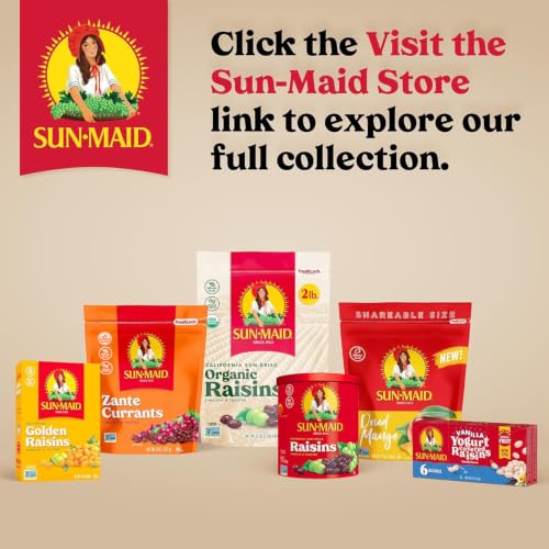 Image of Sun-Maid California Sun-Dried Zante Currants - (4 Pack) 8 oz Resealable Bag - Dried Fruit for Holiday Snacks and Charcuterie Boards