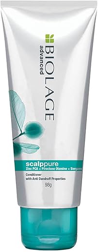 Biolage Scalppure PROFESSIONAL Anti-Dandruff Conditioner | 72 HRS Scalp Detox | 6-in-1 Formula | Paraben-free & Vegan | Conditioner for Men &…