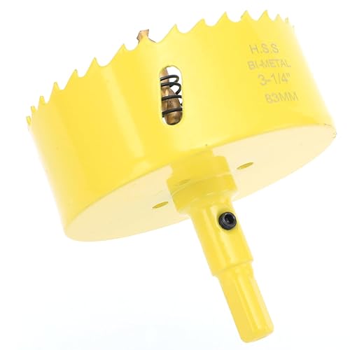 Miniatura 4 de JIECHENG Sierra perforadora de 3-14 pulgadas para madera, metal suave, paneles de yeso, cartón yeso y madera contrachapada, sierra de agujero