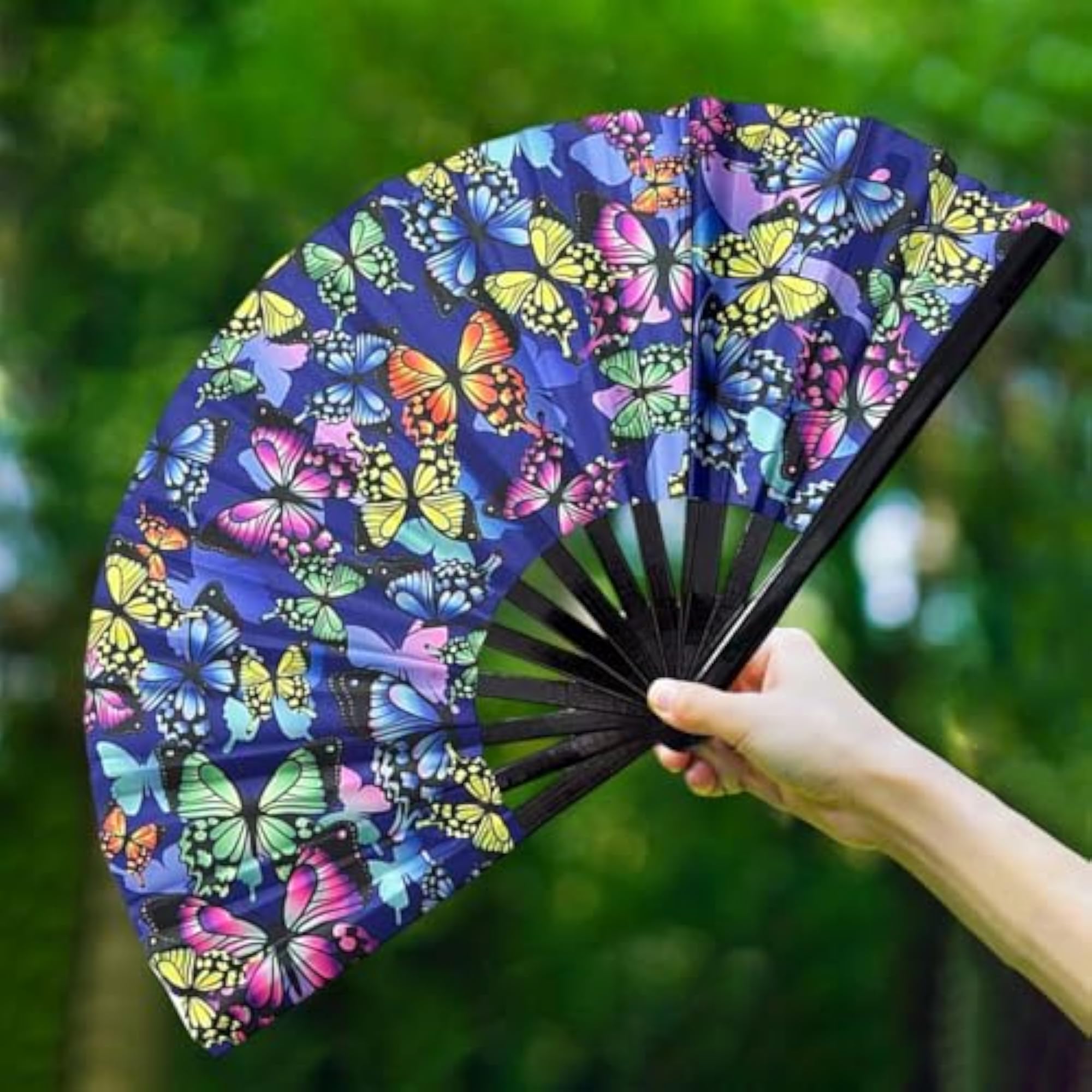 Folding Fan Props with Bamboo Frames