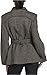 Fleet Street Women's Single Breasted Tweed Jacket, Brown, X-Large